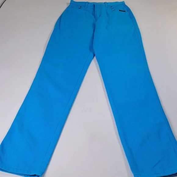 Rockies Robin Egg Blue High-Rise Western Jeans Waist 26" Inseam 37 - Picture 11 of 16